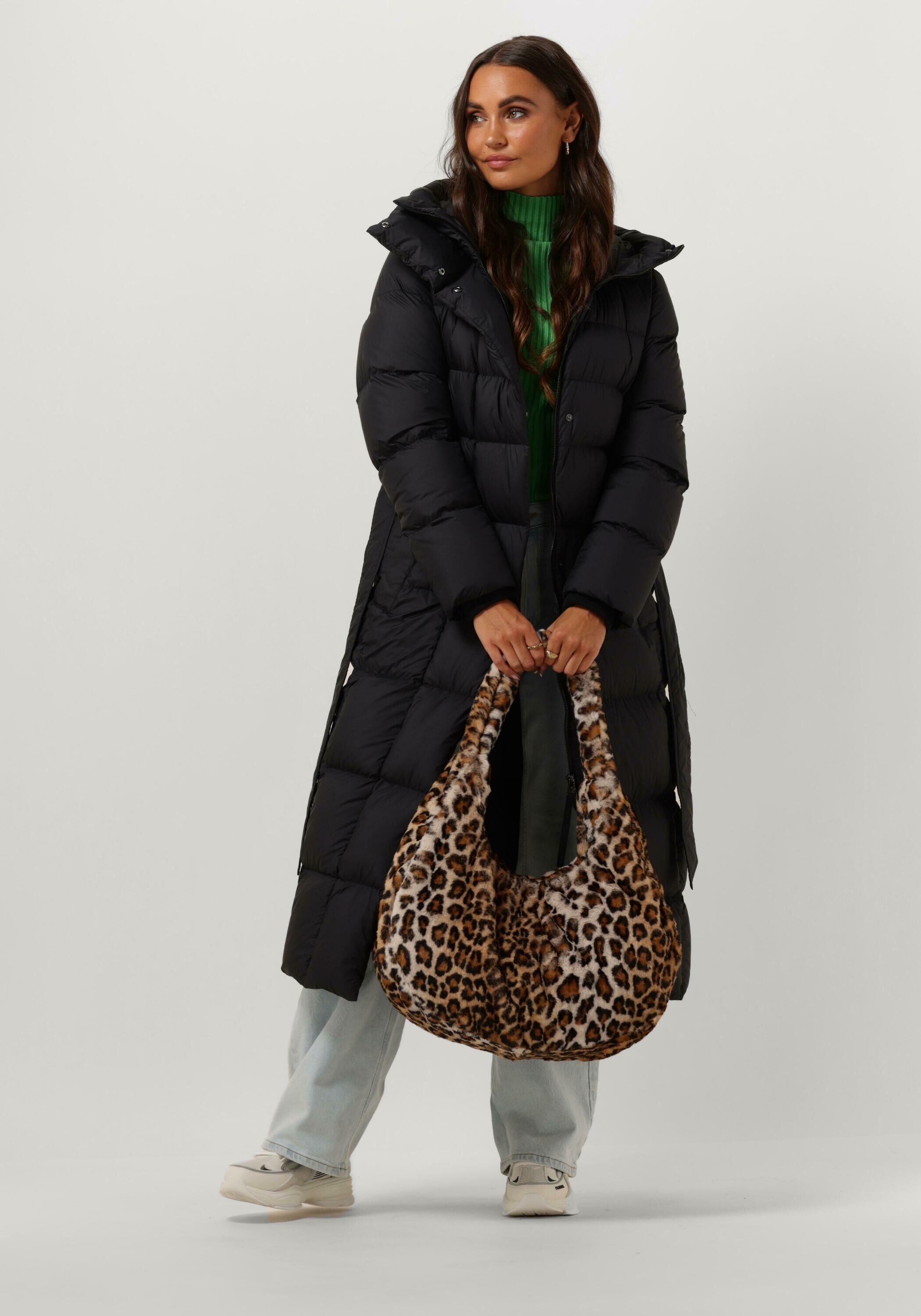 Plüsch Leopard Tasche