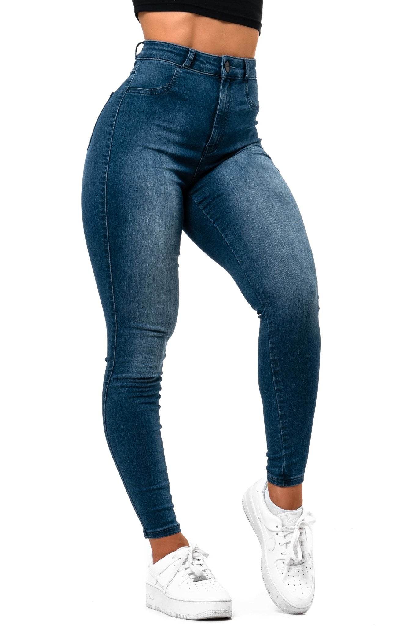 High Waist Curve Jeans [1+1 GRATIS]