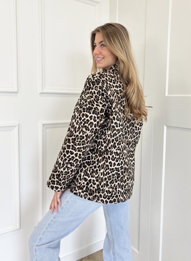 Leopard jacke