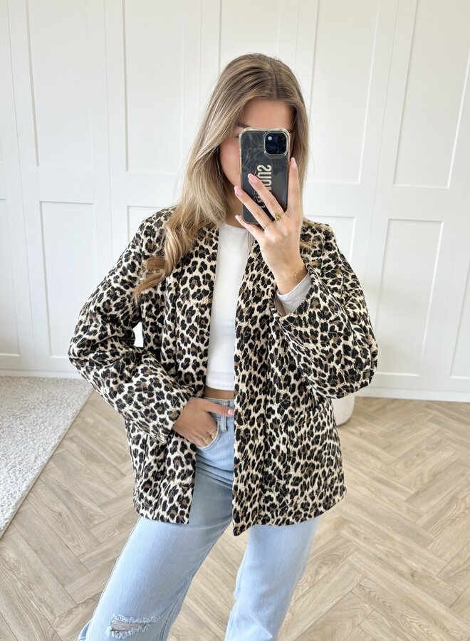 Leopard jacke