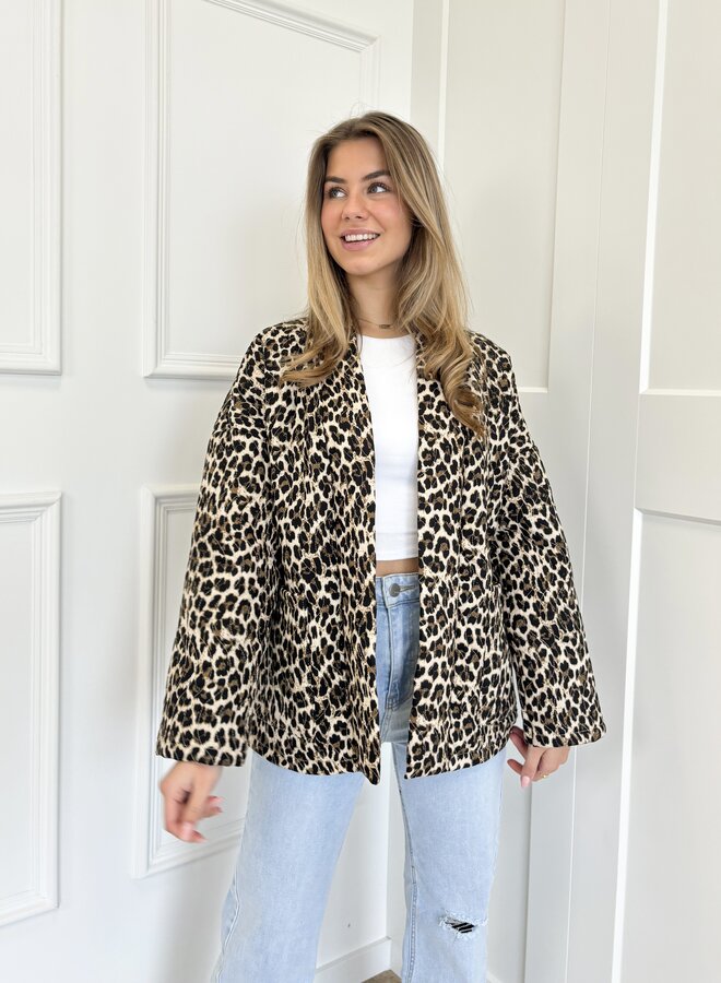 Leopard jacke